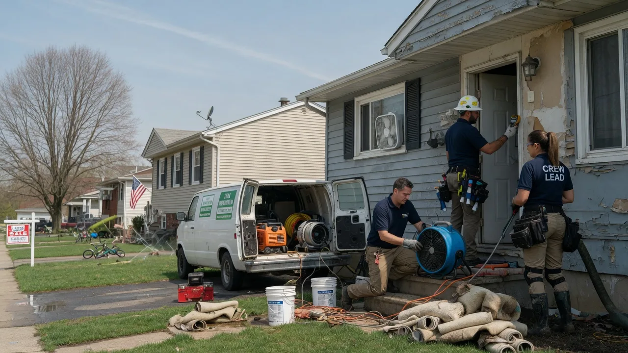 Flood Cleanup in Erie, IL near me